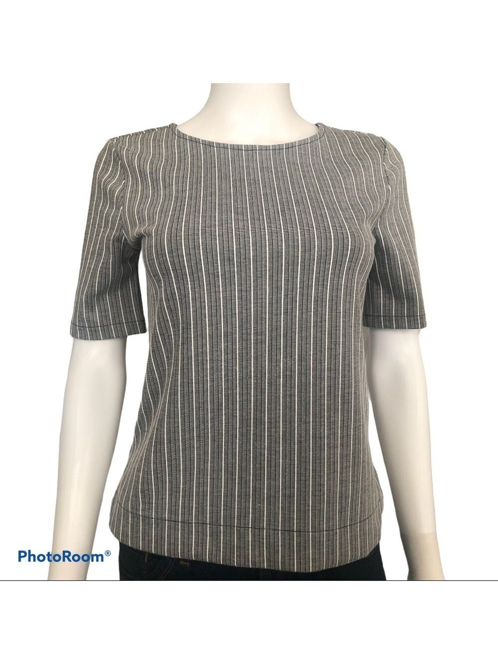 $5 SALE Ann Taylor Petites Stretch Short Sleeve Career Top